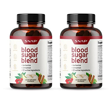 Snap Supplements Blood Sugar Blend - Support Healthy Blood Sugar, 60 Capsules Snap Supplements Au supplements