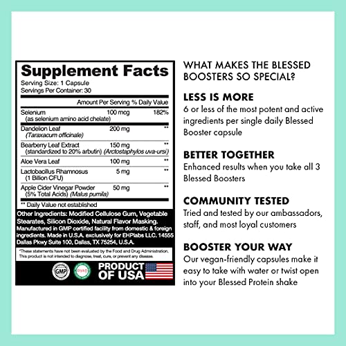 BLESSED Booster De-Bloat & Gut Fix - Daily De-Bloat & Gut Health for Belly Bloat Relief BLESSED Au supplements
