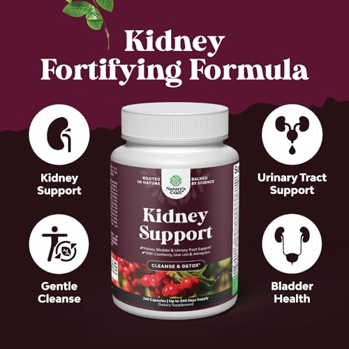 Kidney Support Cranberry Supplement for Women and Men - High Strength Kidney Natures Craft Au supplements