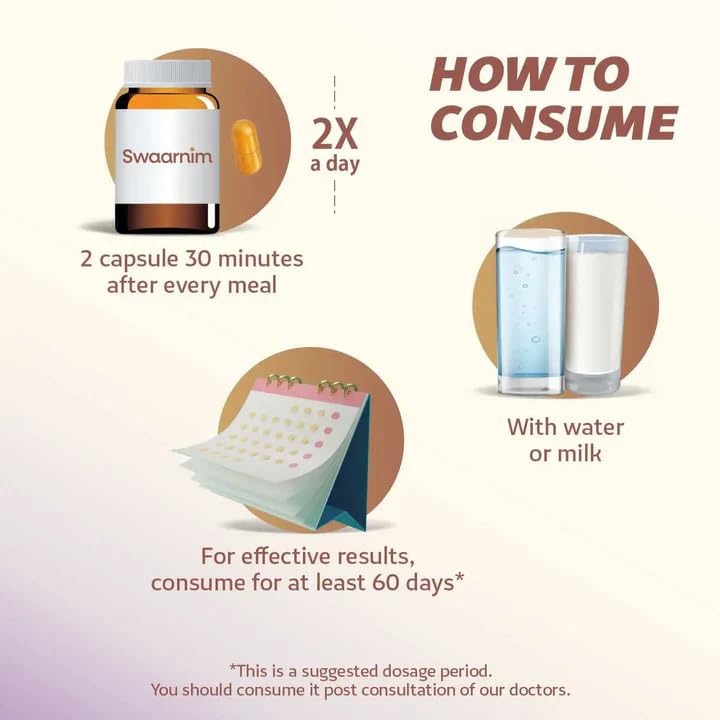 Swaarnim Joints Care - Enriched with Arjuna & Natural Herbs - Joint Health Supplement 100% Natural, No Added Chemicals - 120 Capsules Swaarnim Au supplements