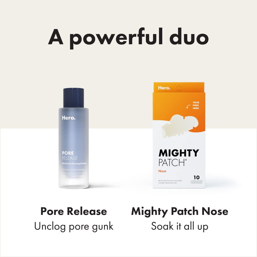 Hero Cosmetics Pore Release Blackhead Clearing Solution - Exfoliating Toner Featuring BHA HERO COSMETICS Au supplements