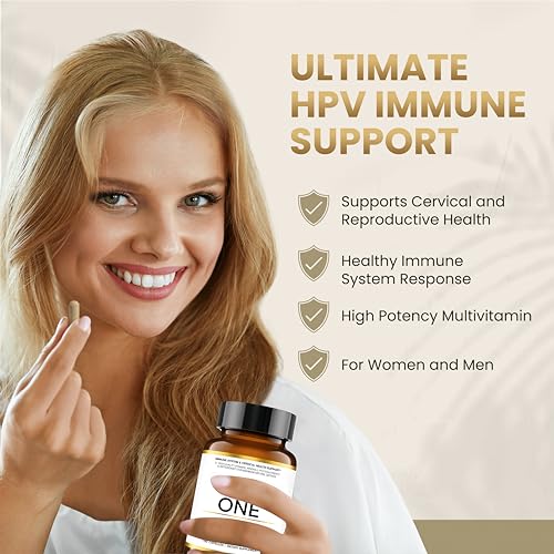 HPD Rx ONE Immunity Boost Multivitamin HPV Supplements for Women and Men, Pack of 6 HPD Rx Au supplements