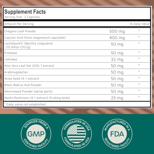 SACRALMOON Candida Cleanse - 8 Cleansing Ingredients for Digestive Support and Feminine Care SACRALMOON Au supplements