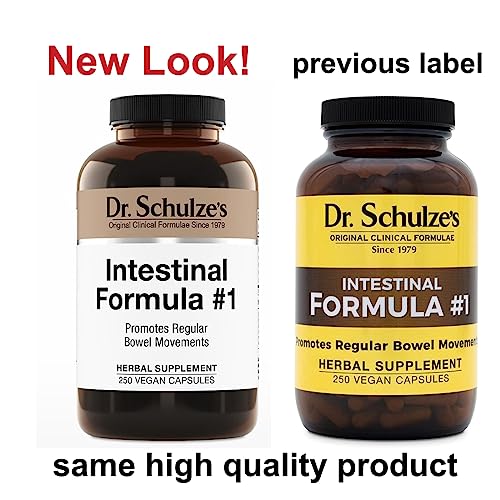 Dr. Schulze's Intestinal Formula #1 | All Natural Bowel Cleanse | Promotes Regular Dr. Schulze's Au supplements