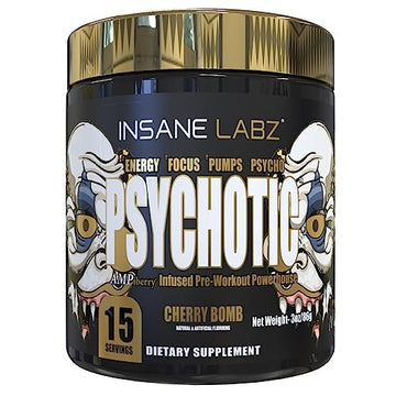 Insane Labz Psychotic Gold, High Stimulant Pre Workout Powder, Extreme Lasting Energy Insane Labz Au supplements
