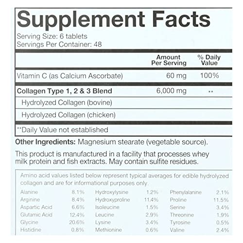 YOUTHEORY Collagen - Advanced Formula 290 Tablets YouTheory Au supplements