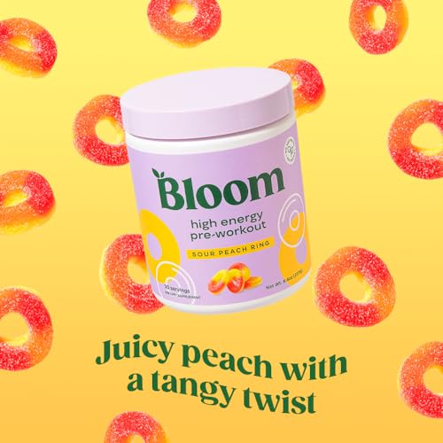 Bloom Nutrition High Energy Pre Workout Powder, Amino Energy with Beta Alanine Bloom Nutrition Au supplements