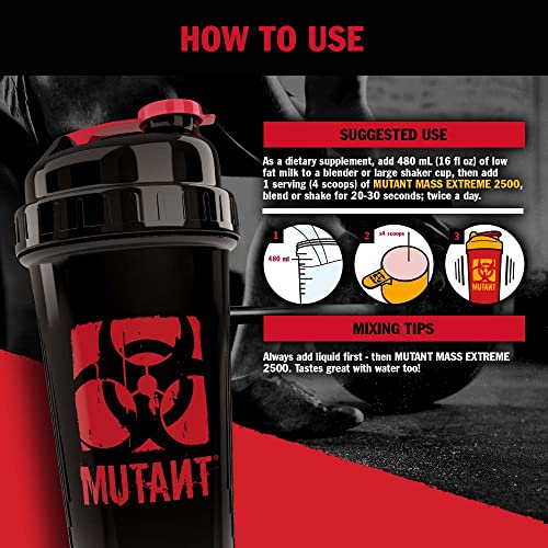Mutant Mass Extreme Gainer Whey Protein Powder, Build Muscle Size & Strength with High Mutant Au supplements