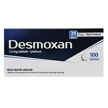 Aflofarm Desmoxan 1,5mg 100 Pills Tablets. Made in Poland. Polish Distribution,Polish Language. Aflofarm Au supplements