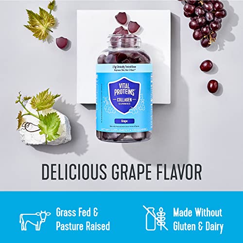 Vital Proteins Collagen Gummies, 2.5g of Clinically-Tested Collagen for Hair, Skin Vital Proteins Au supplements