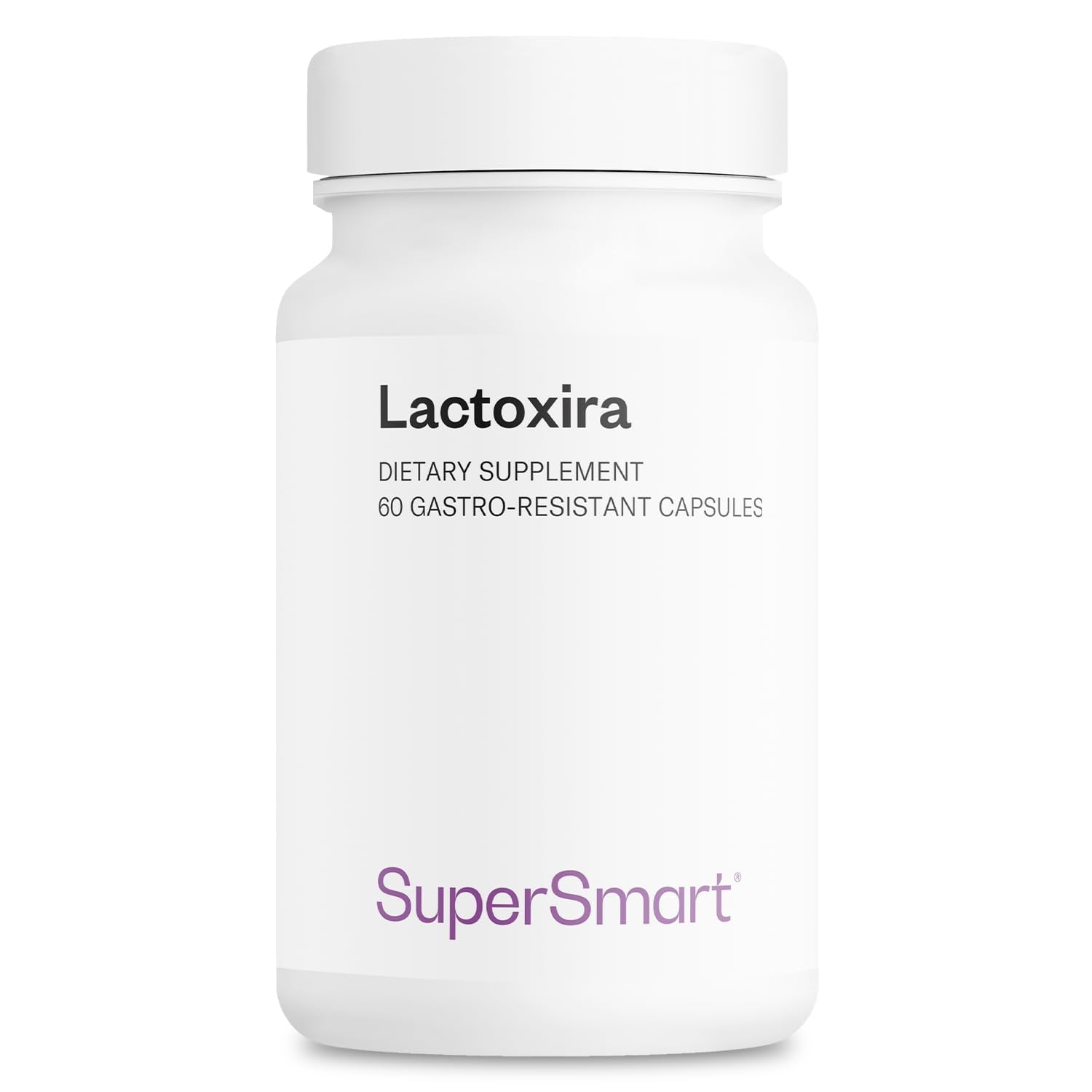 Supersmart - Lactoxira (High Potency) - 8-in-1 Probiotic Complex Supplement - Advanced Formula for Women & Men - with Lactobacillus Casei, Brevis | Non-GMO & Gluten Free - 60 DR Capsules Supersmart Au supplements