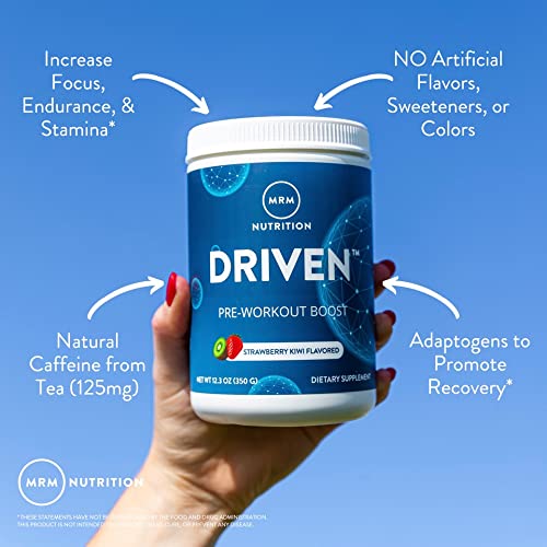 MRM Nutrition Driven Pre-Workout Powder | Blood Orange Flavored | 125mg Caffeine MRM Au supplements