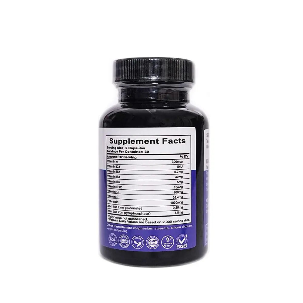 Yogivita Men’s Multivitamin – Complete Wellness, Energy & Immunity Support – Vegan, Gluten-Free, 60 Capsules Yogivita Au supplements