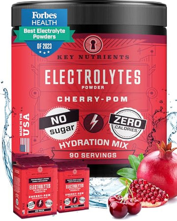 KEY NUTRIENTS Multivitamin Electrolytes Powder No Sugar - Sweet Cherry Pom Electroly KEY NUTRIENTS Au supplements