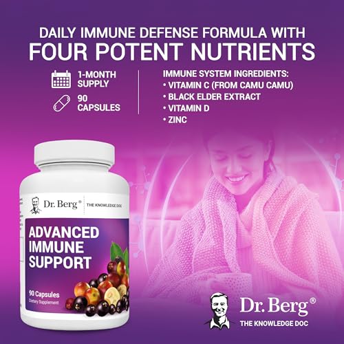 Dr. Berg's Advanced Immune Support - Daily Immunity Multi-System Defense Supplement Dr. Berg Nutritionals Au supplements