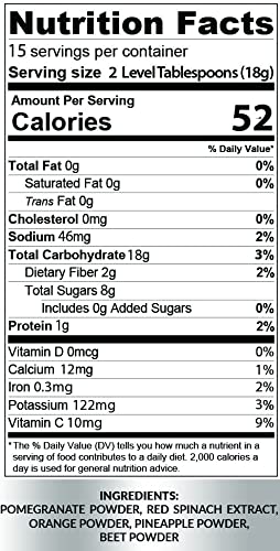Nutrigardens Spin Boost Nitric Oxide Red Spinach Nitrate Pre-Workout Powder Concentrated Nutrigardens Au supplements