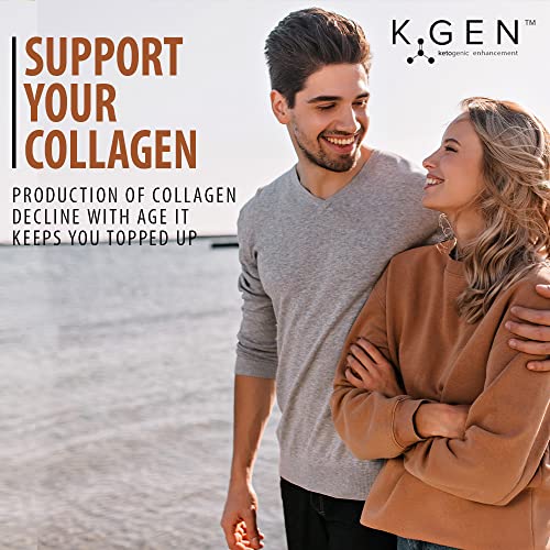 K-GEN™ Keto Collagen Protein Powder Natural Multi Collagen Chocolate Blend, Coconut MCT Vitamin C+B6 K GEN ketogenic enhancement Au supplements