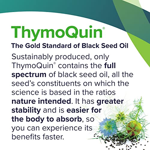 ThymoQuin Cold Pressed Black Seed Oil | Only Patented USP-Grade Clinically Researched ThymoQuin Au supplements