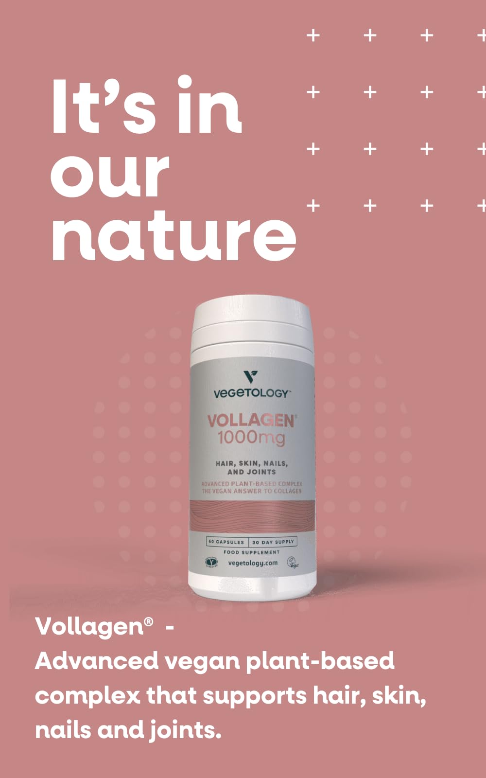 Vegetology Vollagen® Plant Based Complex – Plant Based Protein Alternative to Collagen VEGETOLOGY Au supplements