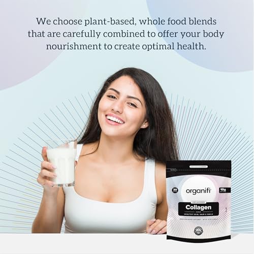 Organifi Collagen Powder - Fuller Hair, Stronger Nails, and Radiant Skin - Replenish Organifi Au supplements
