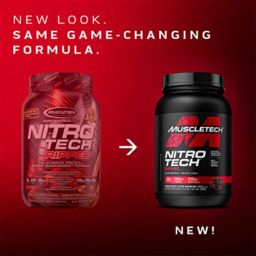 Protein Powder for Weight Loss - MuscleTech Nitro-Tech Ripped - Whey Protein Powder MuscleTech Au supplements