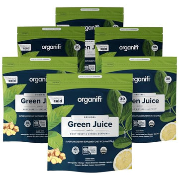 Organifi Green Juice - Organic Superfood Powder - 180-Day Supply - Organic Vegan Green Organifi Au supplements