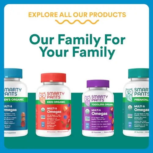 SmartyPants Zero Sugar Prenatal Multivitamin Gummies: Choline, Methylfolate, Omega 3 (ALA), Vitamin D3, C, Vitamin B12, B6, A, K, Zinc, Biotin SmartyPants Au supplements