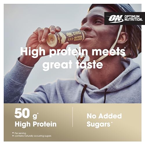 Optimum Nutrition High Protein Shake Bottles, Ready To Drink Healthy Snacks, No added Optimum Nutrition Au supplements