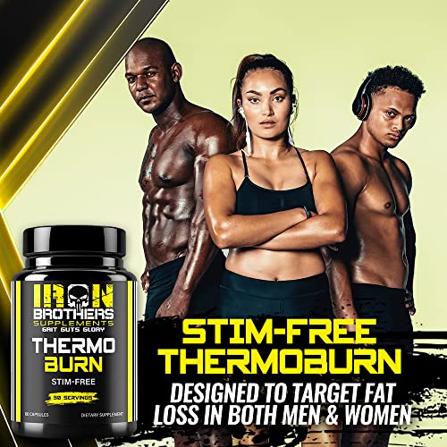 Stimulant Free Fat Burners for Women and Men – Weight Loss - Non Stim Thermogenic Fat Iron Brothers Supplements Au supplements