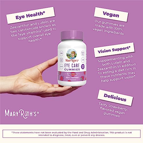 MaryRuth's Eye Care Gummies | Zeaxanthin and Lutein | 45 Day Supply MaryRuth Organics Au supplements
