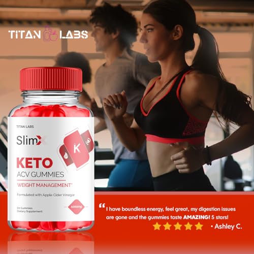 (2 Pack) SlimX Keto ACV Gummies, SlimX Keto ACV Advanced Weight Loss 1000MG Apple Titan Labs Au supplements