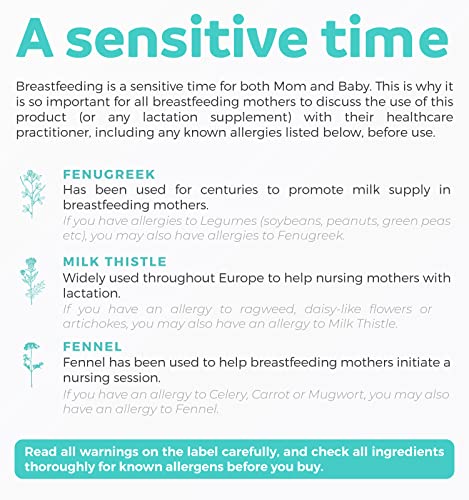 USDA Organic Lactation Supplement - Increase Milk Supply with Herbal Breastfeeding PURE CO Au supplements