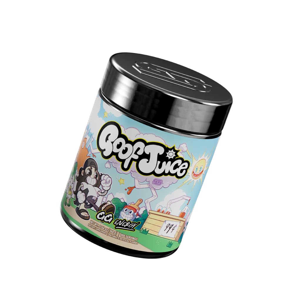 Gamer Supps GG Energy - Goof Juice by MoistCr1TiKaL (100 Servings) - Keto Friendly Gaming Energy and Nootropic Blend, Sugar Free + Organic Caffeine + Vitamins + Immune Support, Powder Drink Gamer Supps Au supplements
