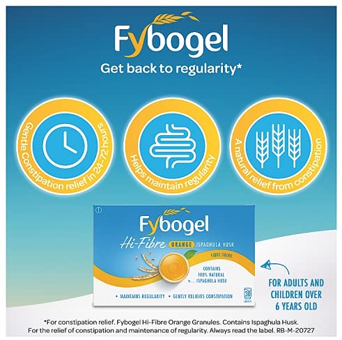 Fybogel Orange - 30 Sachets x 2 Packs Fybogel Au supplements