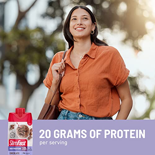 SlimFast Protein Shake, Chocolate- 20g Protein, Meal Replacement Shake SlimFast Au supplements