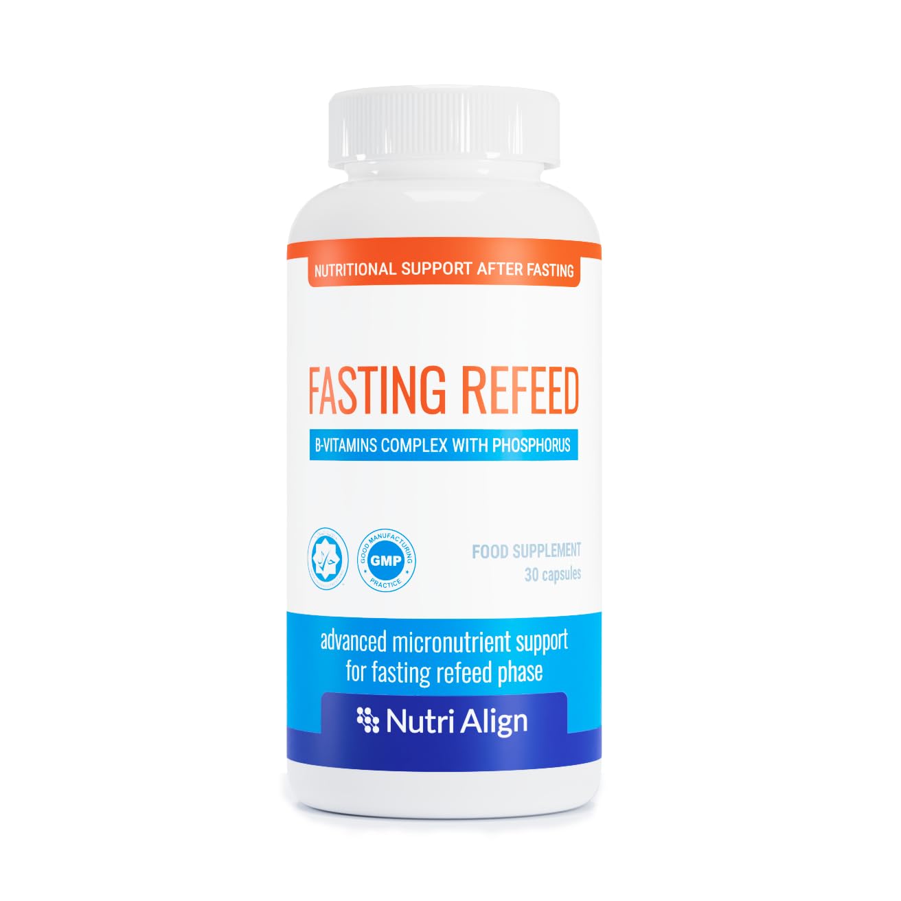 Nutri-Align Fasting Refeed Multivitamin | 30 Fasting Multi Vitamin Capsules | Multivitamin for Men & Women | Vitamin B Complex, Phosphorus & Vitamin D & C Fasting Multivitamins | Gluten Free Nutri-Align Au supplements