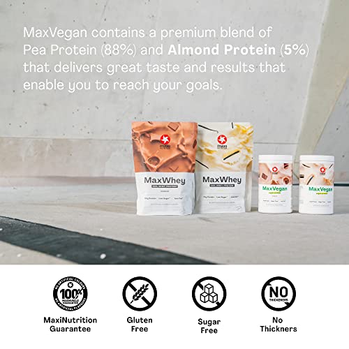 MaxiNutrition - MaxVegan Protein Powder, Chocolate - Plant Based Protein Food Supplement MaxiNutrition Au supplements