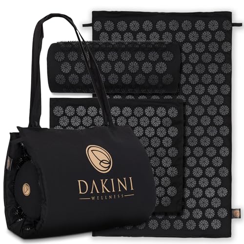 Acupressure Mat and Pillow Set with Extra Mini Accupressure Massage Mat - Organic Cotton Dakini Au supplements