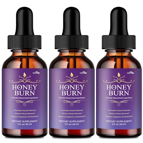 Honey Burn Weight Loss Drops - Official Formula - Premium Quality Honey Drops Boost VIVE MD Au supplements