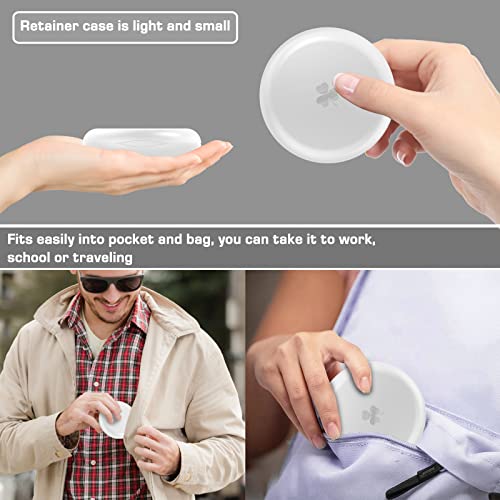 BVN 2 Pcs Retainer Case, Slim Braces Case, Denture Case, Mouth Guard Case, Teeth Aligner Case BVN Au supplements