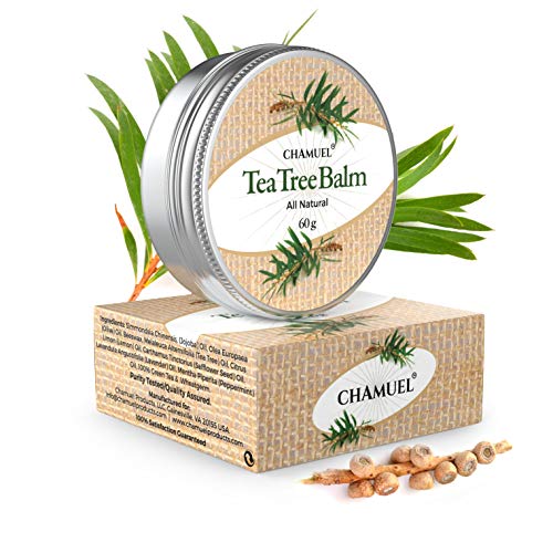 TEA TREE OIL BALM -100% All Natural | Great Cream for Soothing Irritations like Eczema Chamuel Au supplements