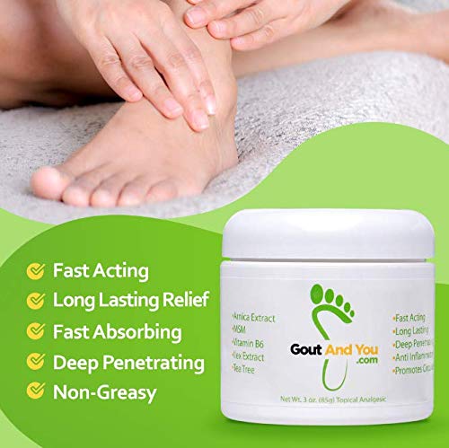 Nutrigout and Joint & Muscle Relief Cream Gout and You Au supplements