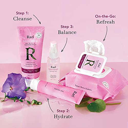 Rael Feminine Spray, Soothing Mist - pH Balance, Intimate Spray for Women, Unscented Rael Au supplements
