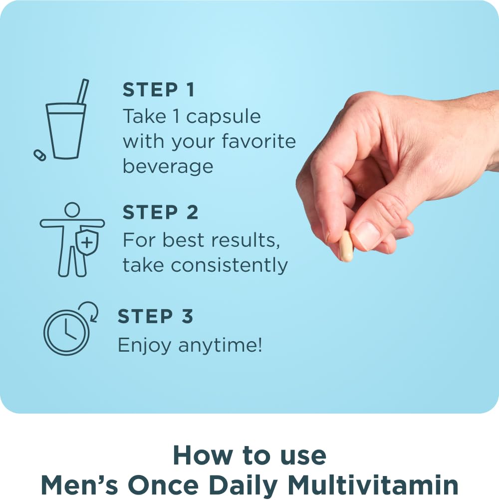 Ancient Nutrition Multivitamin for Men, Ancient Multi Men's Once Daily Vitamin Supplement 30 Ct, Vitamin A, Vitamin B and Vitamin K2, Fenugreek Seed Ancient Nutrition Au supplements