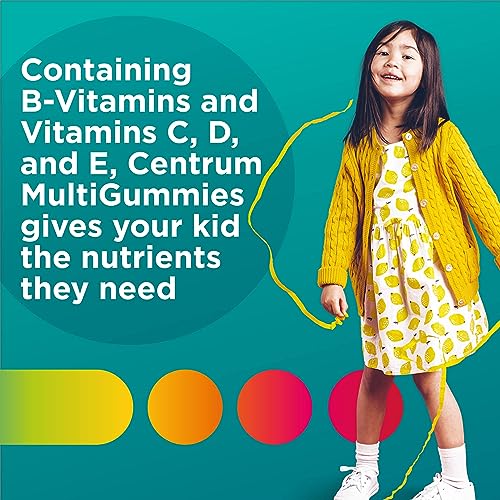 Centrum Kids Multivitamin Gummies, Tropical Punch Flavor Made With Natural Flavors Centrum Au supplements