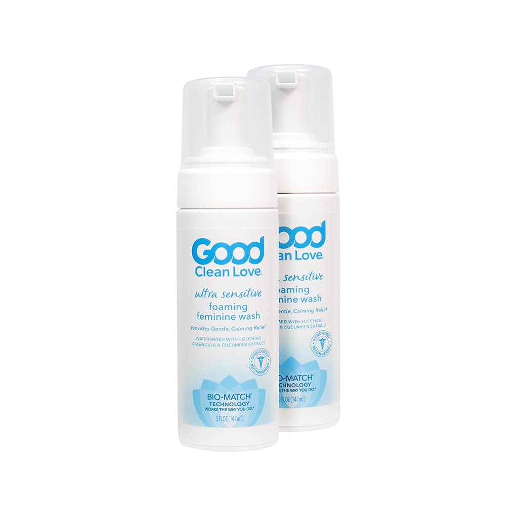 Good Clean Love Ultra Sensitive Foaming Feminine Wash, pH-Balanced Vaginal Soap for Women Good Clean Love Au supplements